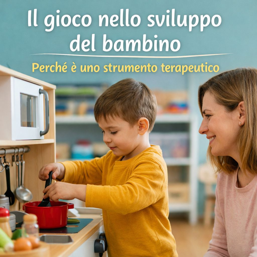 Il Gioco nello Sviluppo del Bambino: Perché è uno Strumento Terapeutico 1 Il Gioco nello Sviluppo del Bambino: Perché è uno Strumento Terapeutico